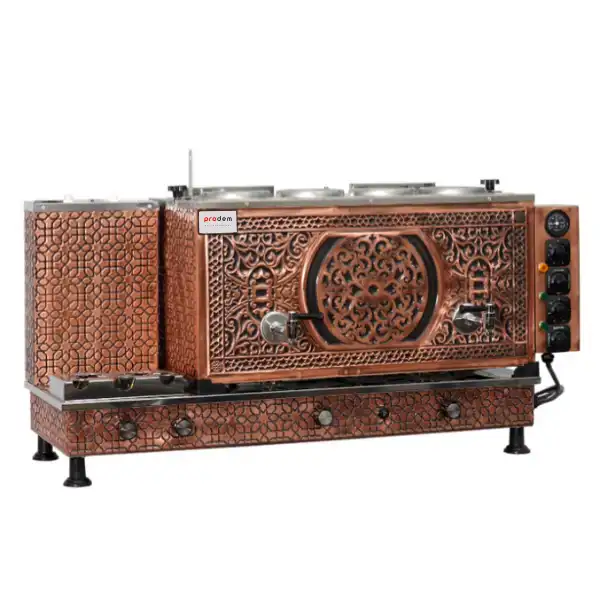 4LÜ ANTİK FULL OTOMOTİK ÇAY KAZANI-DAT SERİSİ