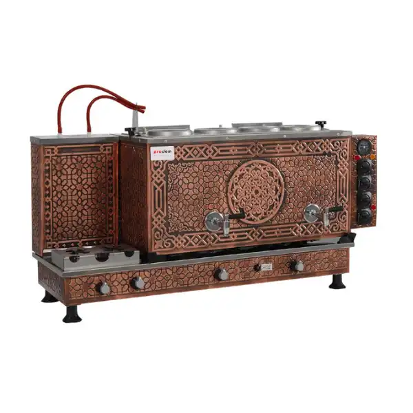 4LÜ ANTİK TURBO FULL OTOMOTİK ÇAY KAZANI-DAT SERİSİ