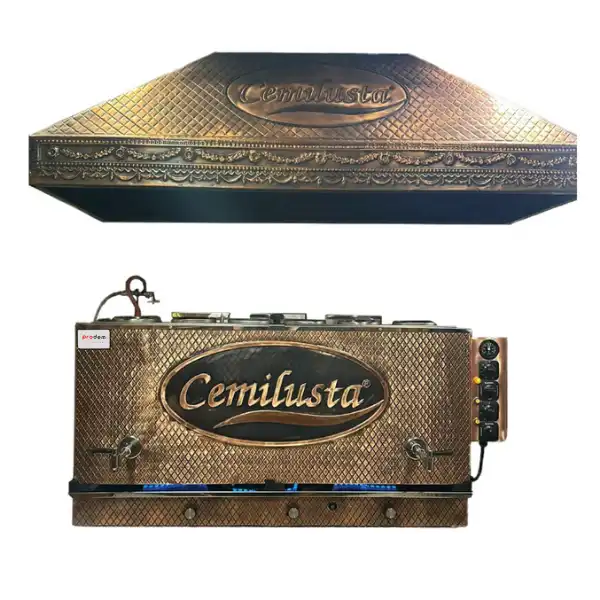 6LI ANTİK TURBO FULL OTOMOTİK ÇAY KAZANI-DAT SERİSİ- JUMBO