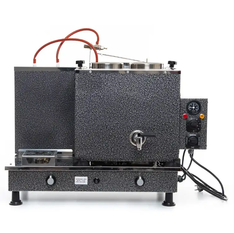 2 DEMLİKLİ TURBO FULL OTOMATİK ÇAY KAZANI DCT SERİSİ