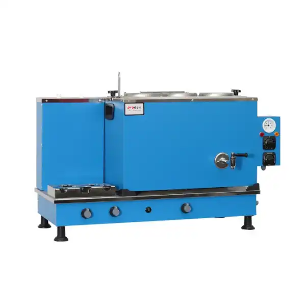 3 DEMLİKLİ CHROMAT TURBO FULL OTOMATİK ÇAY KAZANI MAVİ DCT SERİSİ