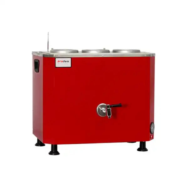 3 DEMLİKLİ ELEKTRİKLİ ÇAYLAND KIRMIZI