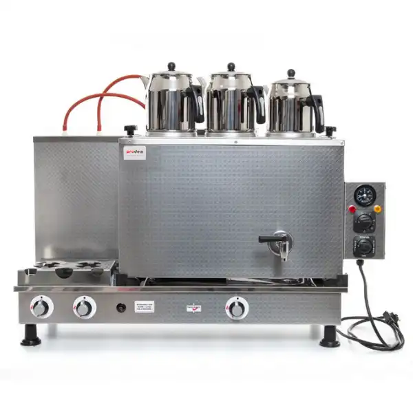 3LÜ İNOKS TURBO FULL OTOMATİK ÇAY KAZANLARI-DİT SERİSİ