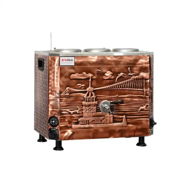 3 DEMLİKLİ ANTİK ELEKTRİKLİ ÇAYLAND KIZ KULESİ